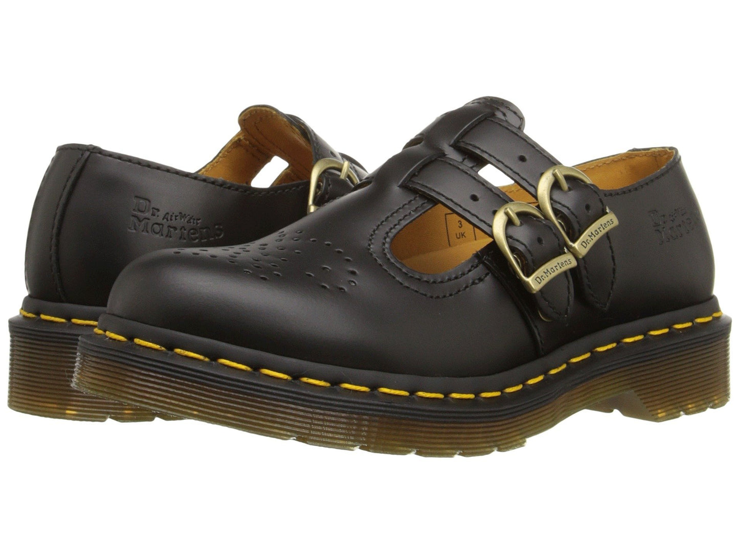 Dr. Martens Women's 8065 Mary Jane Black Smooth