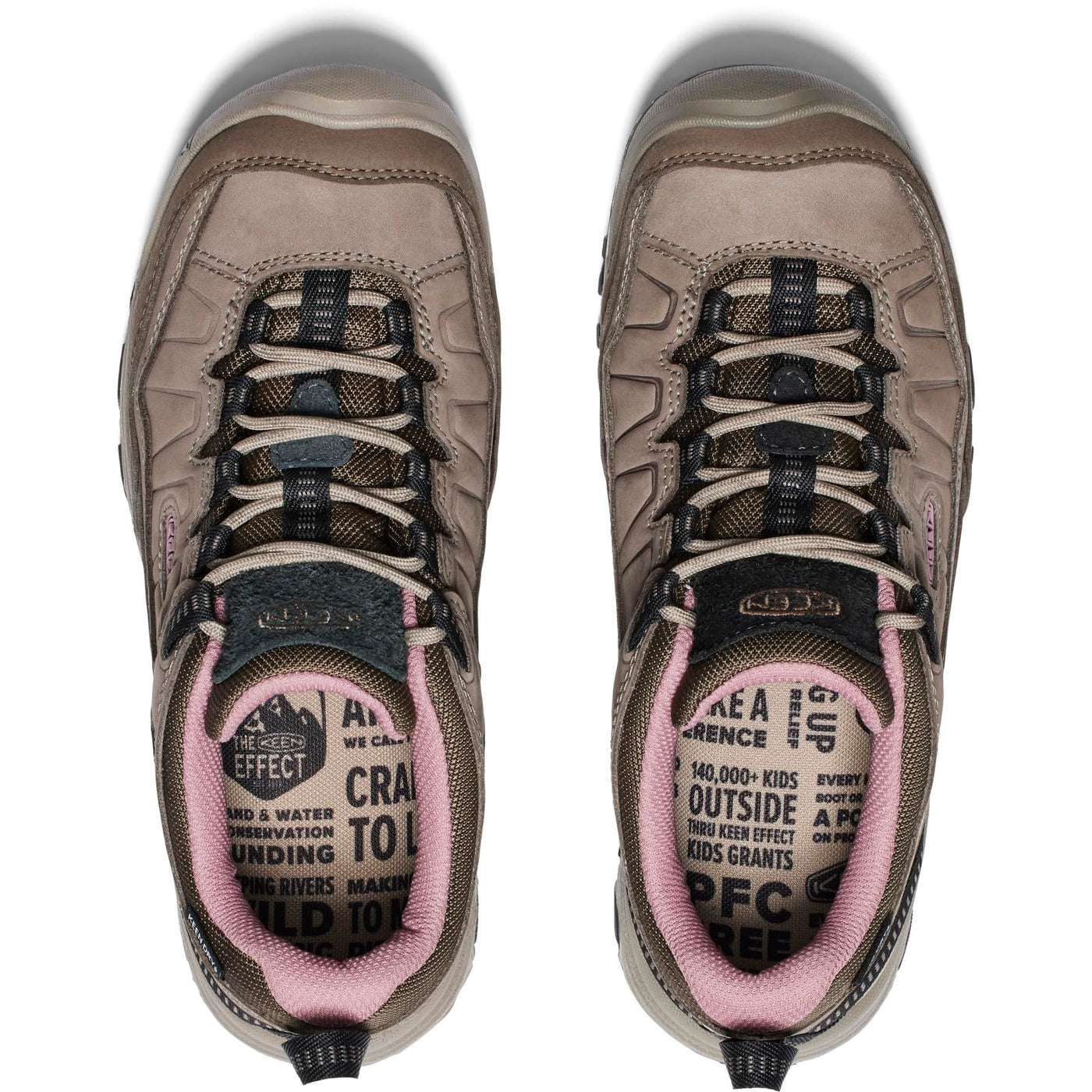 KEEN Women's Targhee IV WP Brindle/Nostalgia Rose – BRINDLE/NOSTALGIA ROSE