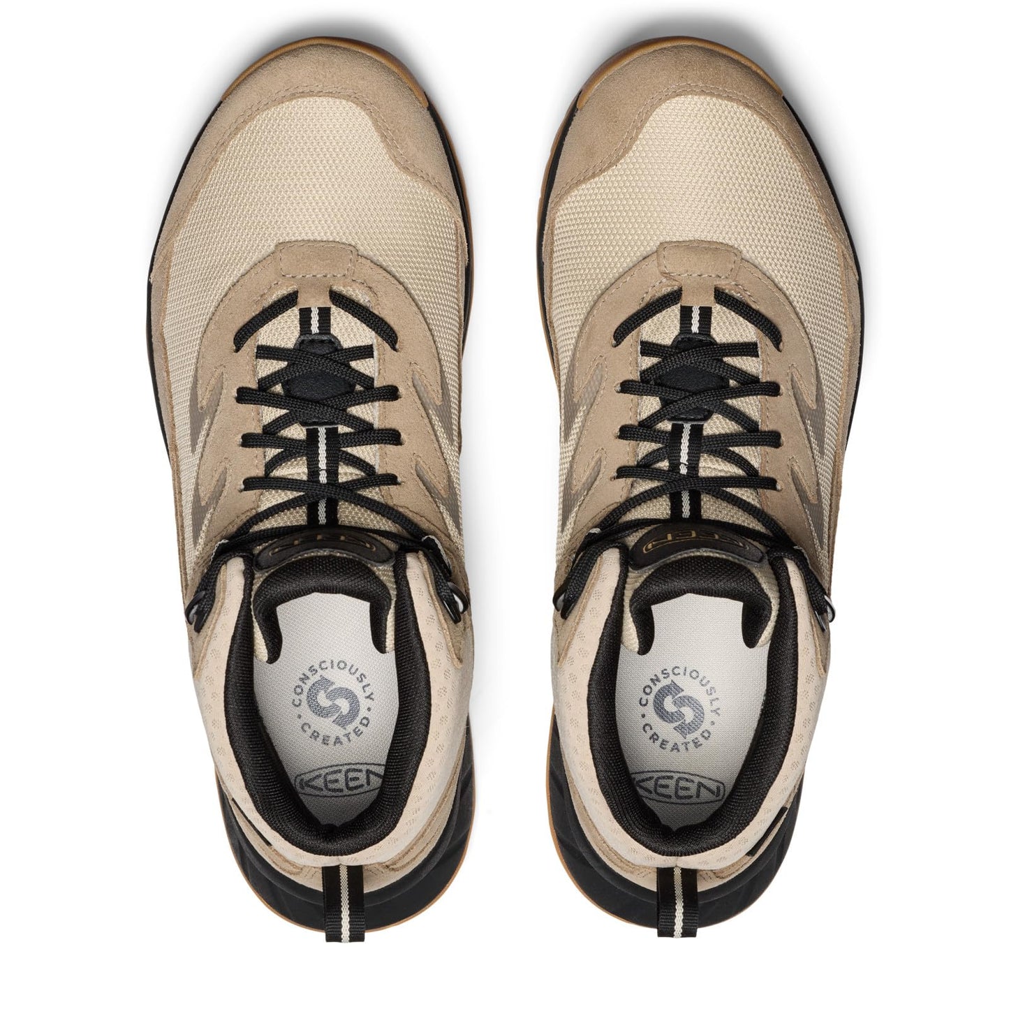 KEEN Men's Hightrail Mid WP Brindle/Oak Buff – BRINDLE/OAK BUFF