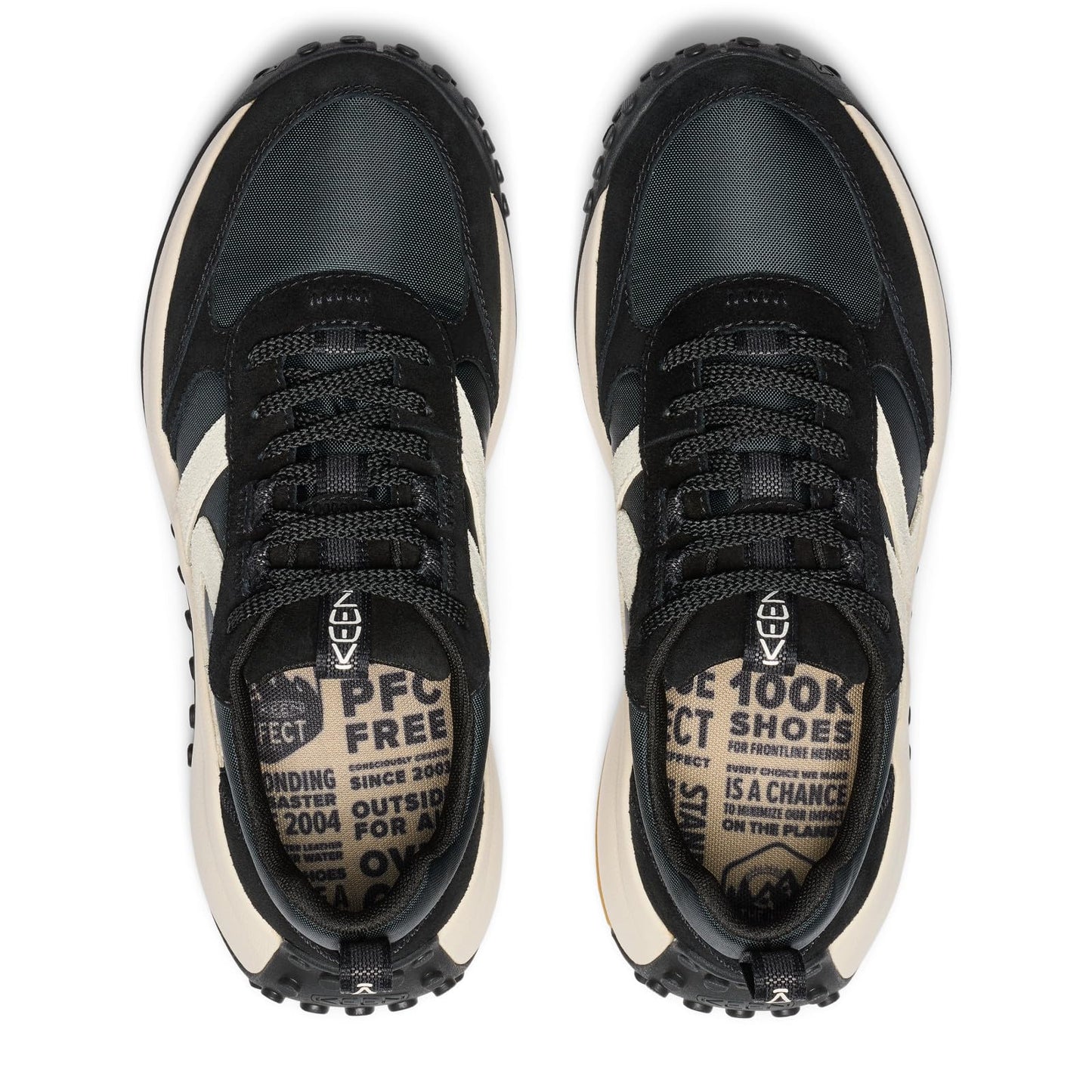 KEEN Women's KS86 Black/Birch – BLACK/BIRCH