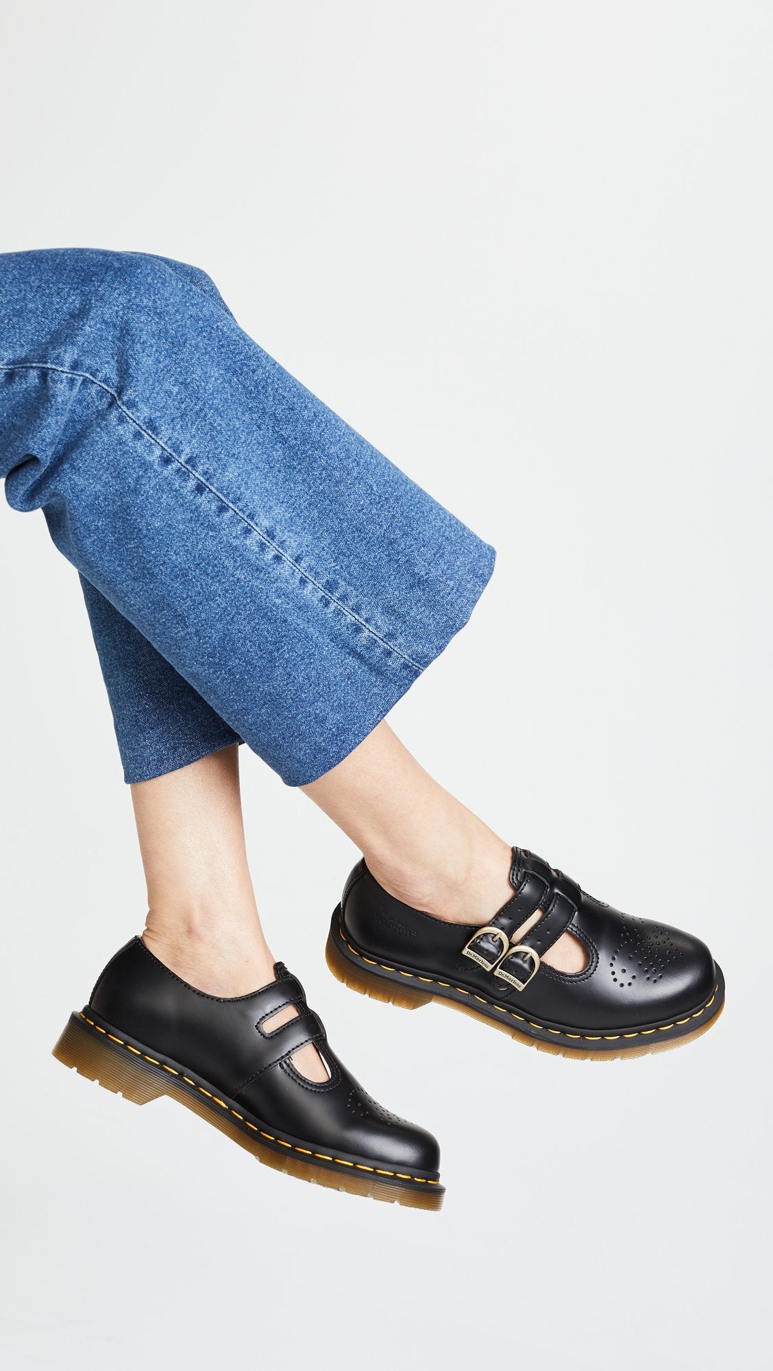 Dr. Martens Women's 8065 Mary Jane Black Smooth – Black Smooth