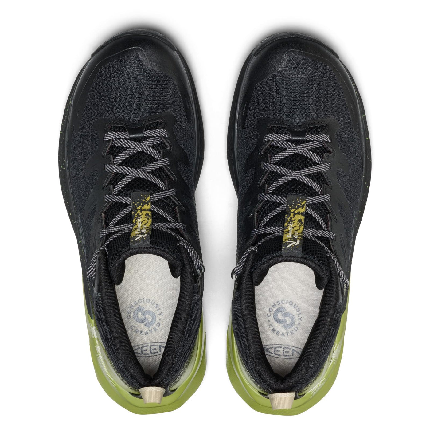 KEEN Men's Targhee Apex Mid WP Black/Golden Cypress – BLACK/GOLDEN CYPRESS