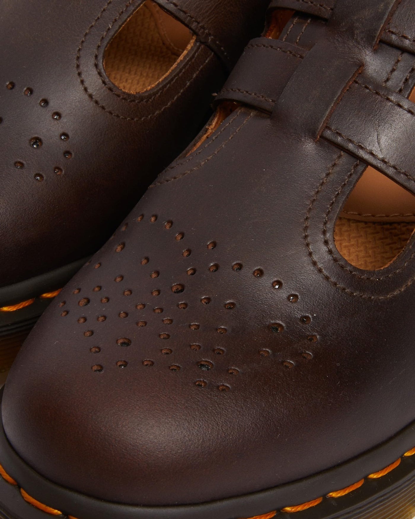 Dr. Martens Women's 8065 Mary Jane Dark Brown Crazy Horse – Dark Brown Crazy Horse