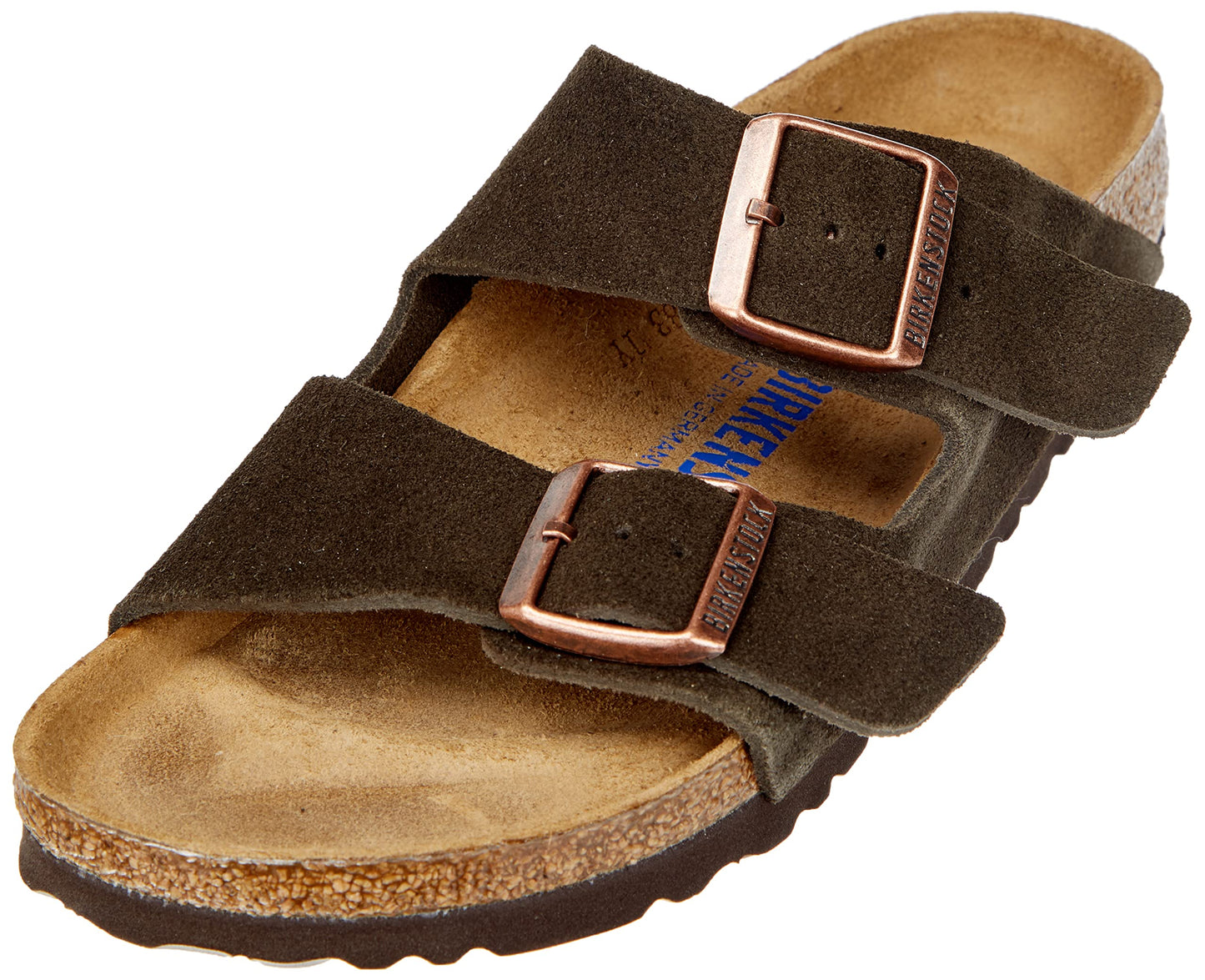 Birkenstock ARIZONA SOFT FOOTBED SUEDE BLACK